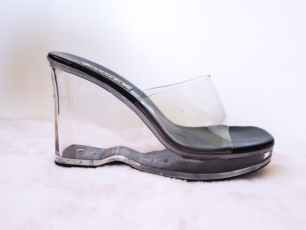 acrylic shoes heels