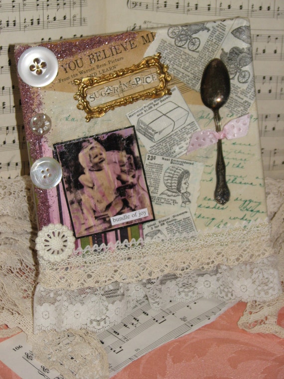 Sugar & Spice Original Canvas Collage