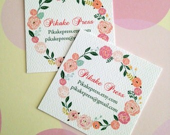 Business Cards, Custom Business Cards, Set of 48