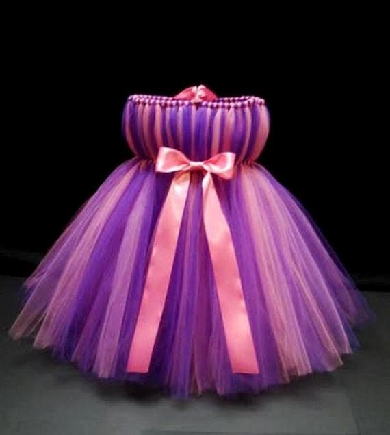 Items similar to Purple and Pink Tutu Dress- Abby Cadabby Costume ...