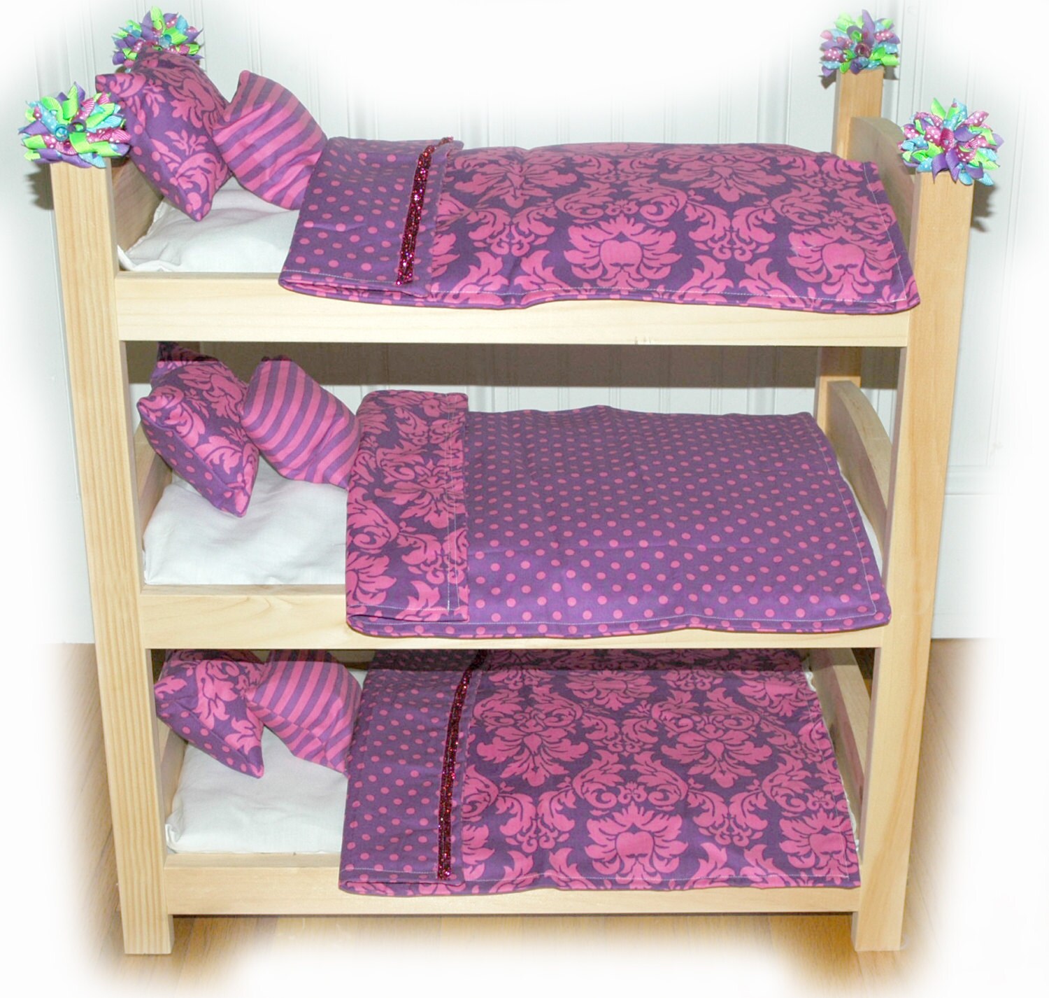 American girl doll triple bunk bed Clearance