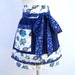 Hanukkah Dreidel Towel Apron - Jewish Holiday Apron
