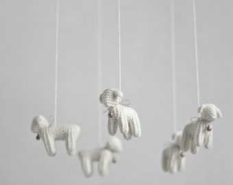 nursery mobile - baby mobile - Lamb mobile - Sheep mobile