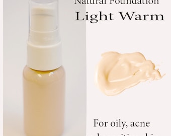 natural liquid sensitive foundation prone acne types skin