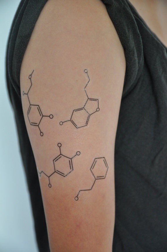 molecular structure temporary tattoo small temporary tattoo molecular structure temporary tattoo small temporary tattoo