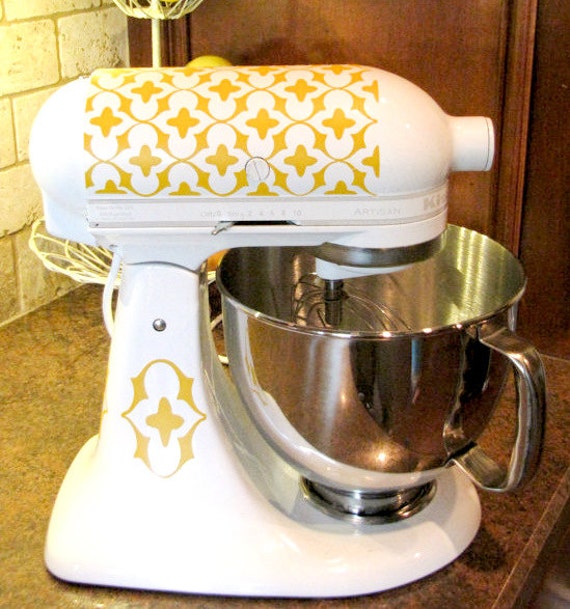 Kitchen Mixer Vinyl DecalsLattice Decals by thewordnerdstudio