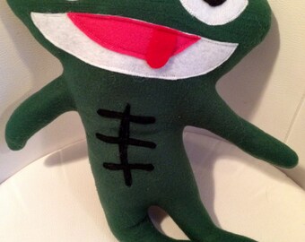 clyde frog plush