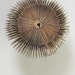 Paper Cog - Recycled Book Paper Sculpture - Art Installation - Neutral Home Decor - Eco Friendly Decor - Paper Ornament - Office Paperweight