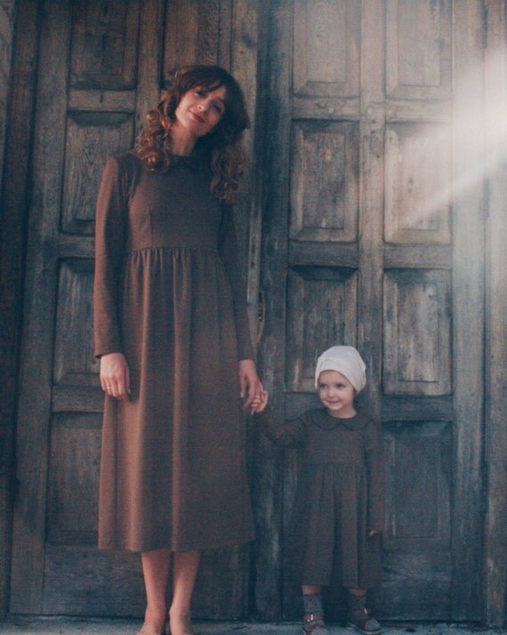 Mother Daughter Matching Dresses - Handmade by OFFON " Like Mother Like Daughter "