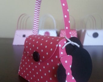 12 Collane Ciuccio Per Baby Shower A Tema Minnie Mouse – Rosa, Regali E Premi Per Bambine - Foto 2