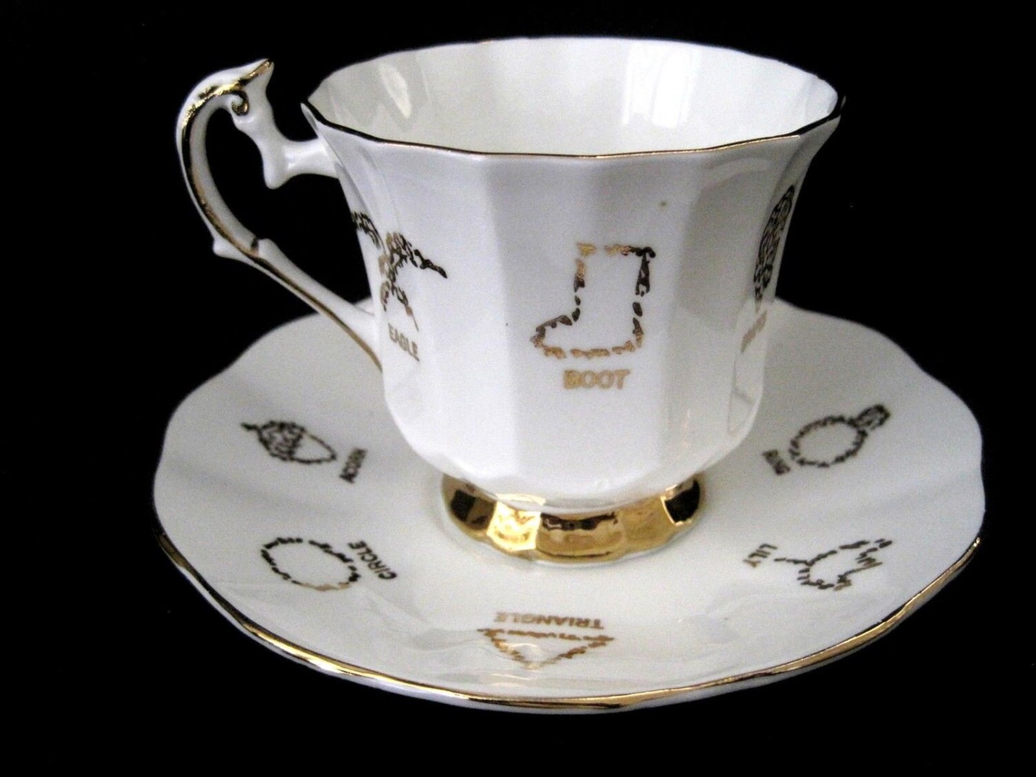 Vintage Cup of Fortune 1 by Red Rose Tea Co.1964 Cup and