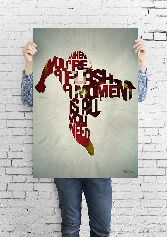 A Moment - A comic typography quote art print by 17th and Oak