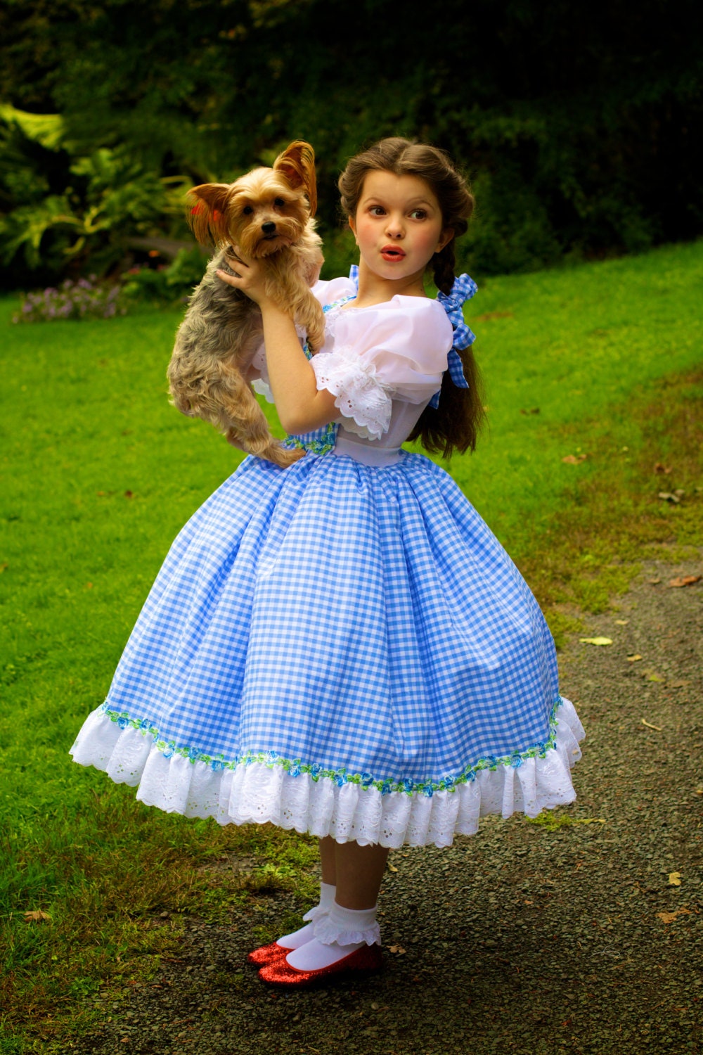 Dorothy Costume Judy Garland Wizard of Oz Inspired Dress