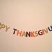 LAST ONE LEFT!!!!! Happy Thanksgivukkah Glitter Banner : Thanksgiving/Hanukkah