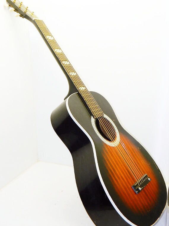 Stella H929 flat top guitar with floating bridge by RubesRelics