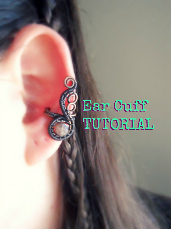 Items similar to Ear Cuff Tutorial, DIY Wire Wrapped Earcuff Tutorial. Instant Download PDF Wire