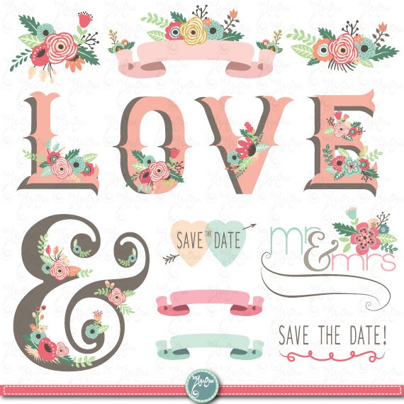 wedding clipart pack - photo #30