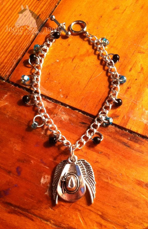 Items similar to Cowboys and Angels Bracelet on Etsy