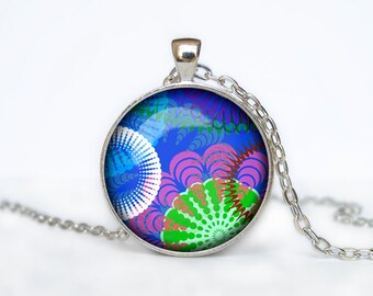 Abstract necklace Abstract pendant abstract jewelry