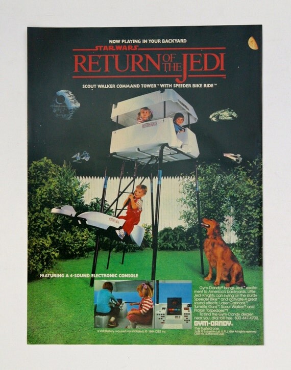 return of the jedi playset