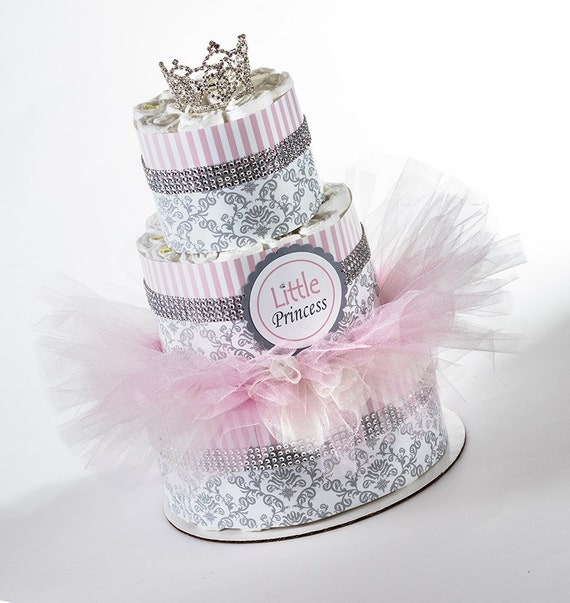 Diaper Cake Diaper Cakes Little Princess Baby Gift