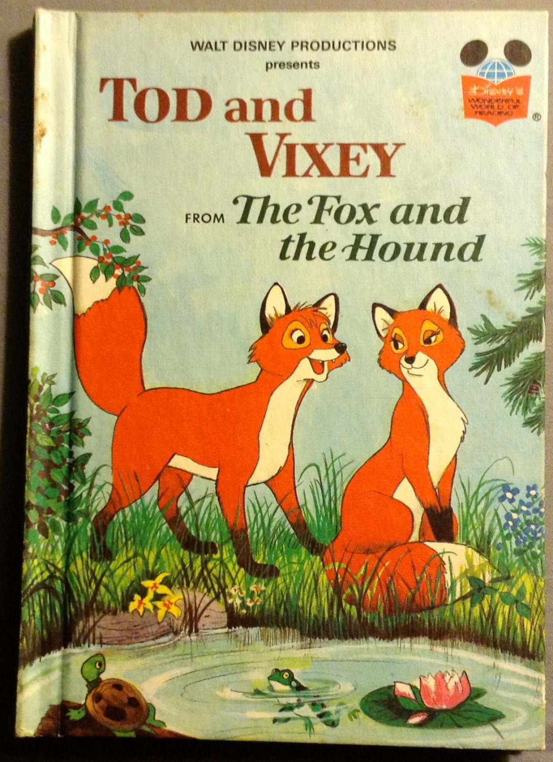 Tod and Vixey The Fox and the Hound Disney by 4theloveofbooks