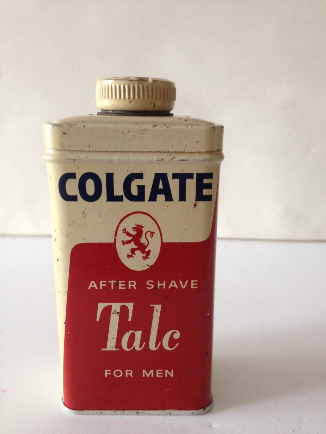 Vintage 1950's Colgate Talc After Shaving by ConwayCollectibles
