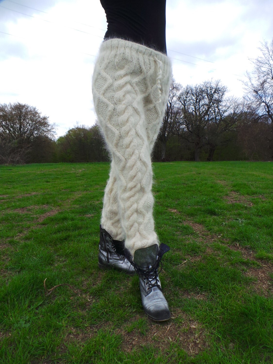 cable knit sweatpants