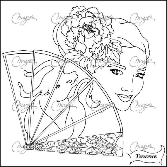taurus coloring pages - photo #5