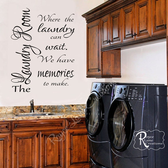  Laundry Room Decal Laundry Decal 2 Vinyl Laundry Wall Decal 