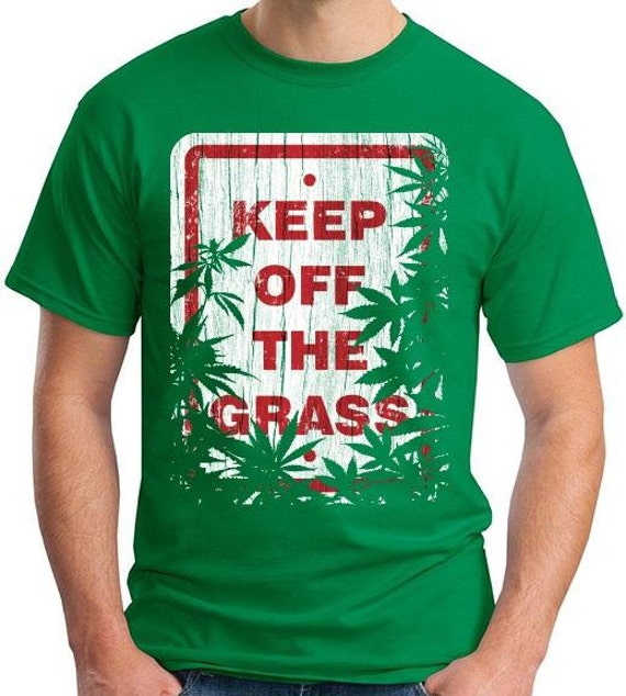 keep off the grass t shirt