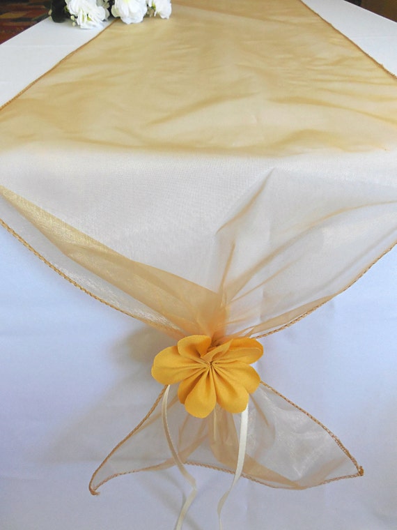 gold organza table runner wedding table by yourweddingsupply gold organza table runner wedding table by yourweddingsupply