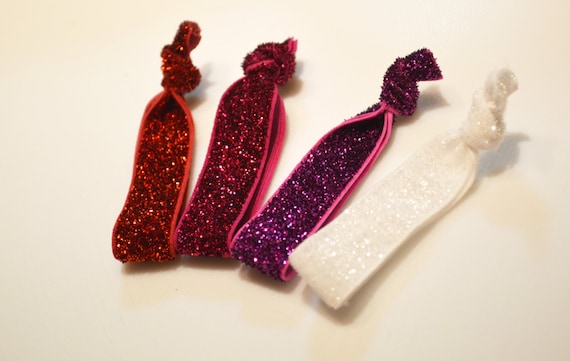 Glitter Hair Ties Yoga Crease-less Ouch-less Glitter