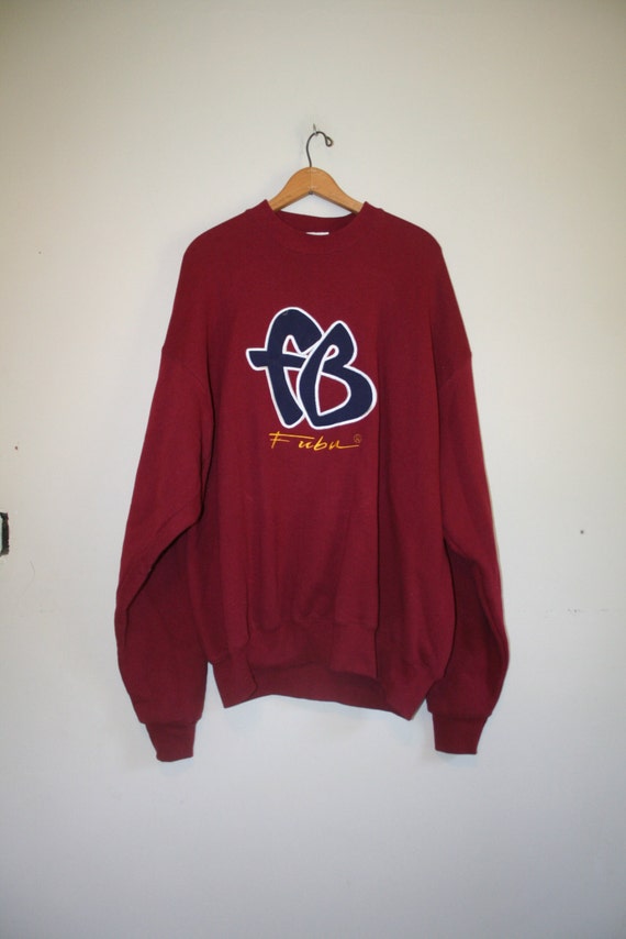 90s FUBU SWEATSHIRT // oversized // vintage