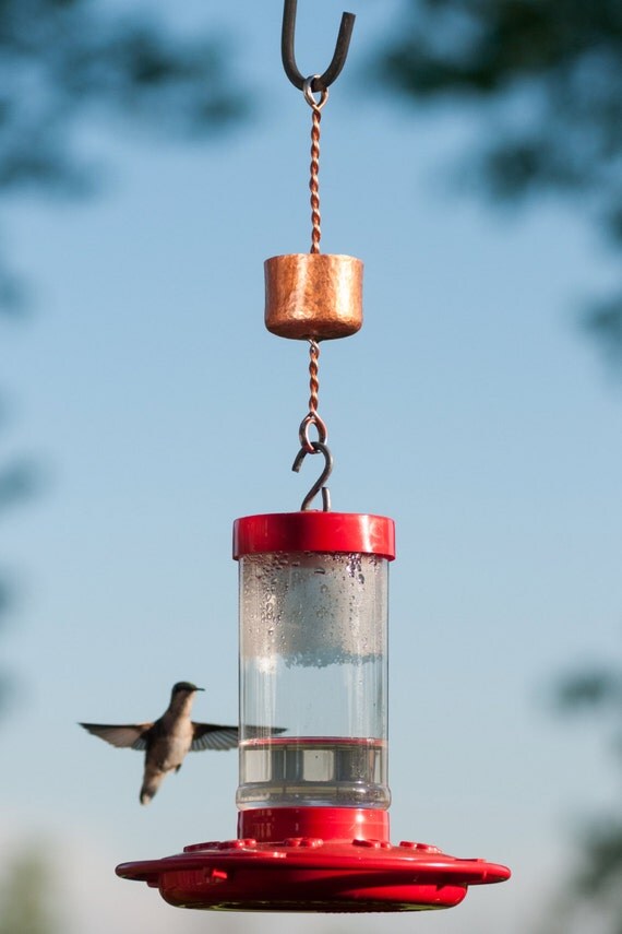 hammered copper ant moat for hummingbird feeders hammered copper ant moat for hummingbird feeders