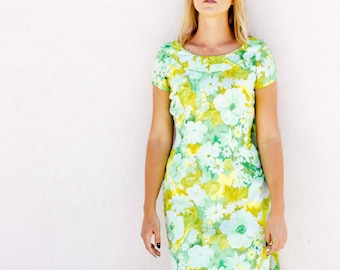 Vintage Garden Party Floor Length Dress