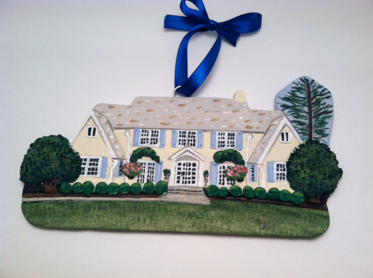 Custom House Christmas Ornament Unique Gift Idea