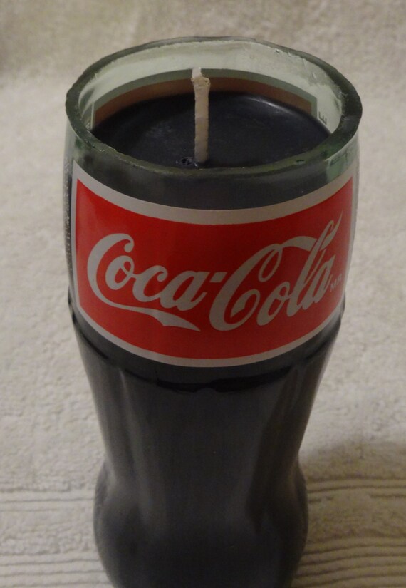 COLA SCENTED Coca Cola Bottle Candle Looks And by BottleArtByBen