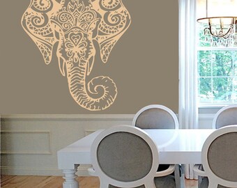 sticker elephant tribal car decal indian elephant elephant wall sticker decorated vinyl ganesh sticker elephant tribal car decal indian elephant elephant wall sticker decorated vinyl ganesh