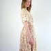 1950s Dress • 50s Cotton Dress • Peter Pan Collar Dress • 1950s Cotton Dress • Vintage 1950s Dress • Pleated 1950s Dress • Floral 50s Dress