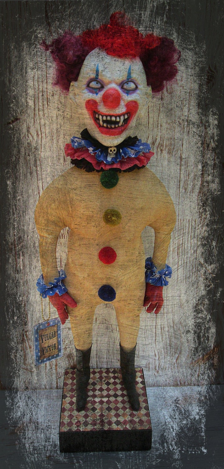 evil clown dolls