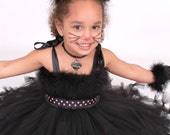 Curious Cuddles - Halloween Costume - Cat or Kitten Ears Headband - Black and Pink - Fits toddler to adult - Cutie Patootie Designz Il_170x135