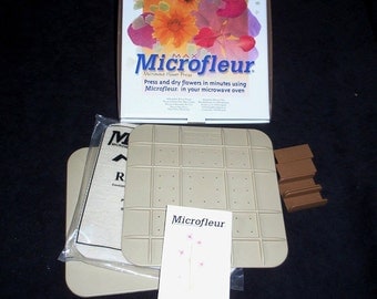 Microfleur Max 9" (23 cm) Microwave Flower Press