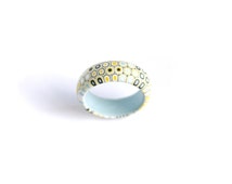 ... - geometrici gioielli - anello semplice - minimalista ring del favo