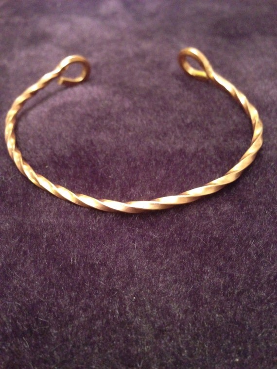 Twisted Copper Wire bracelet