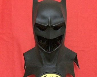 Batman 89 / 1989 Style Cowl Mask with or without emblem - Prop for your Costume - Dark Knight