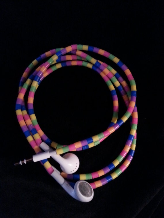 Perler Beaded Headphones by CoronaSecreta on Etsy