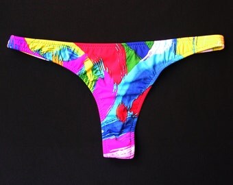 Items similar to B102- Wide band Brazilian thong on Etsy
