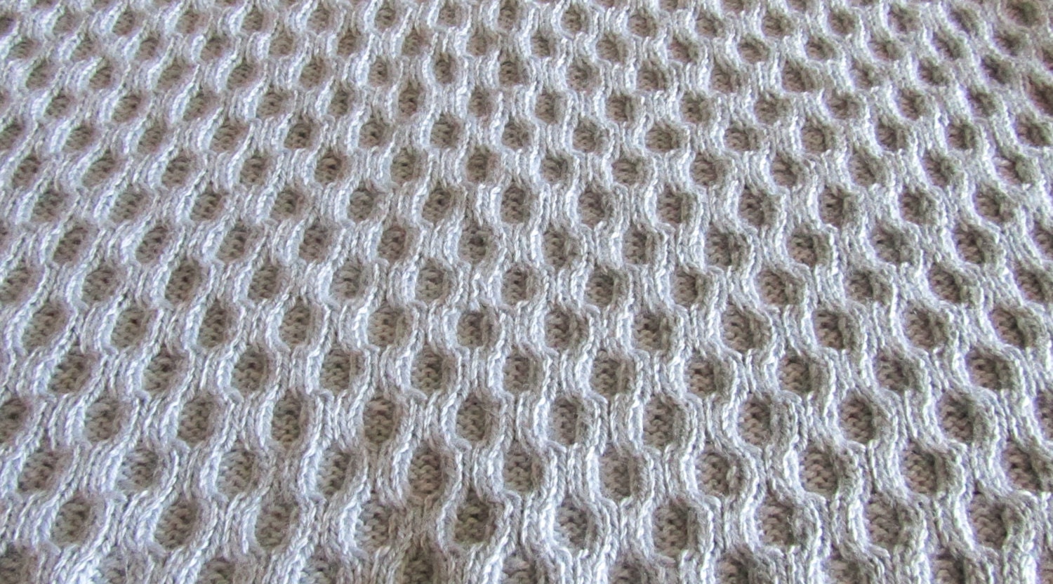 Honeycomb Infinity Scarf Knitting Pattern PDF by chezpascale