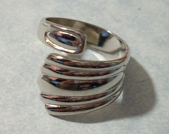 Vintage Silver Spoon Ring